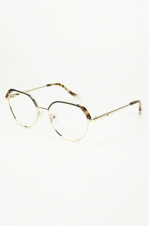 Montura Elie Print Dorado 2 Brainy Store