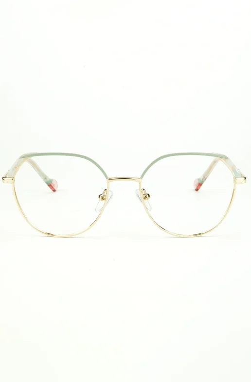 Montura Elie Verde Dorado 1 Brainy Store